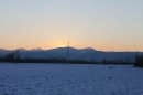 au coucher du Soleil